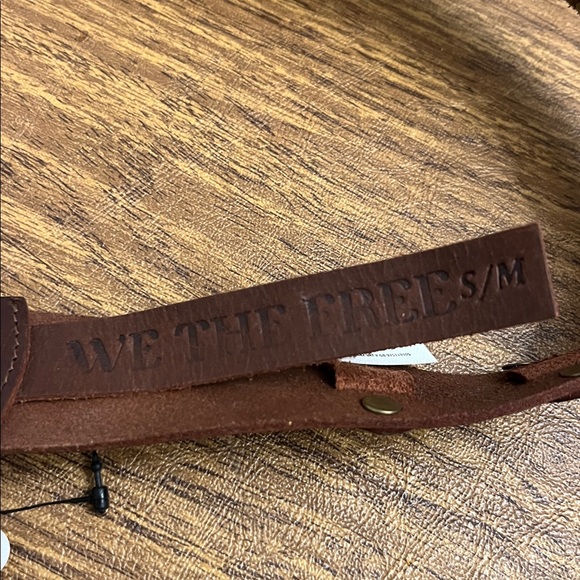 Free People Dark Brown Leather Belt - Picture 4 of 4